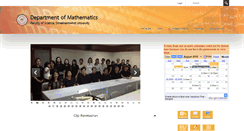 Desktop Screenshot of math.science.swu.ac.th